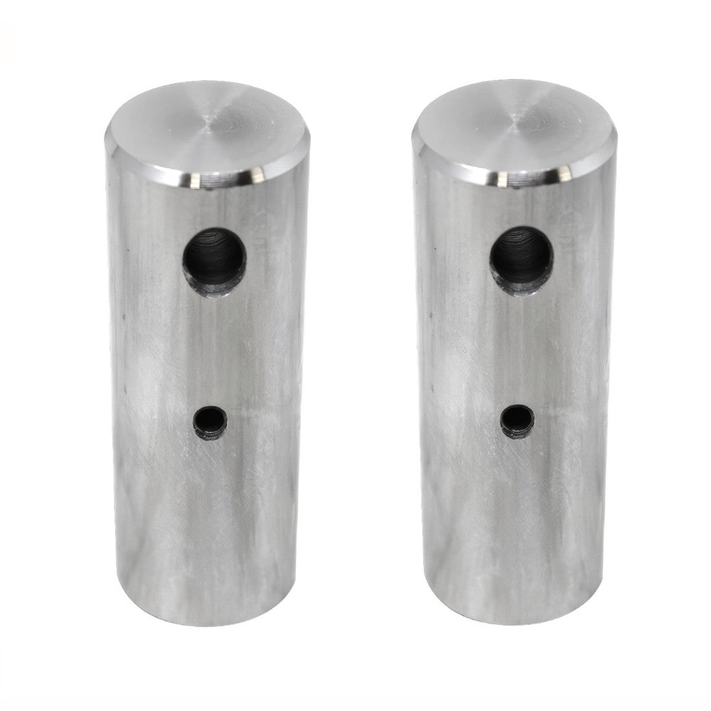 Two D49866 Pins (Boom Cylinder Tube End to Swing Tower) For Case 580 Backhoes