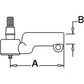 D4NN3289D Fits Ford New Holland Tractor Tie Rod End 2310 233 234 2600 2