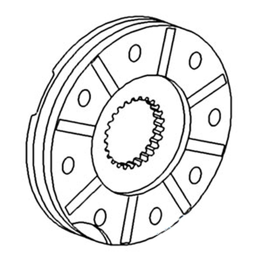 Hand Brake Disc Fits Ford/New Holland Replaces 81867258