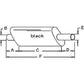 Muffler Fits 9600 9700 TW10 TW20 D6NN5230AJ D6NN5230AJ-A