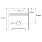 D6NN6108F Piston and Rings Standard Fits Ford/New Holland 231 233 ++ Tractors