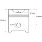 Standard Piston Fits Ford/New Holland Wheel Loaders Replaces 87554721