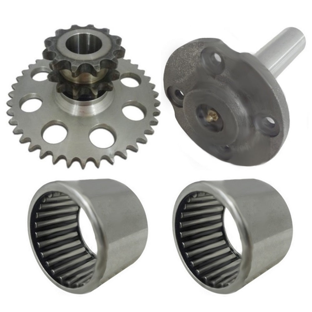 Chain Drive Cluster Sprocket Set D76529 D64175 Fits Case Skid Steer 1845C