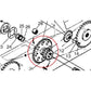 D76529 Chain Drive Sprocket Fits Case-IH Skid Steer Loader 1845C 1845 1845B