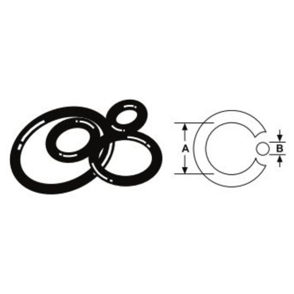 Power Steering Seal Fits Ford/New Holland Replaces 83911588