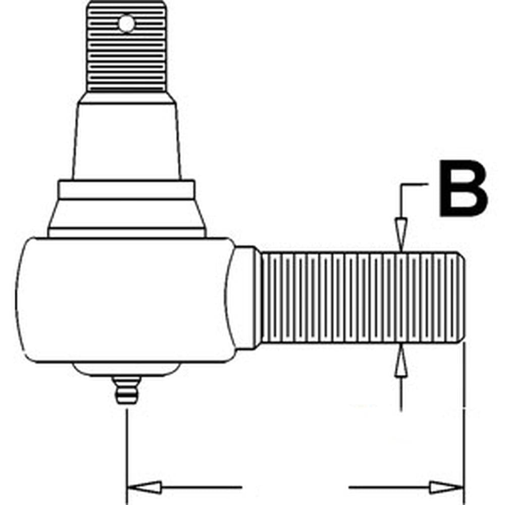 WN-D8NN3A302AA-PEX Power Steering, Cylinder, End Fits Ford/New Holland TW15