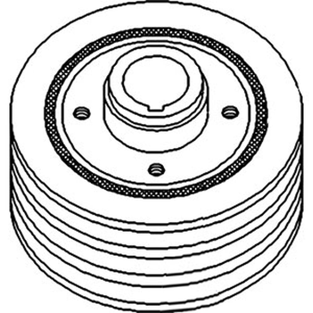 WN-D8NN6316AC-PEX Dampener Pulley Fits Versatile 276II 276V