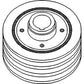 WN-D8NN6316AC-PEX Dampener Pulley Fits Versatile 276II 276V