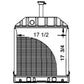 Radiator with Oil Cooler Fits Ford/New Holland Replaces 83918860