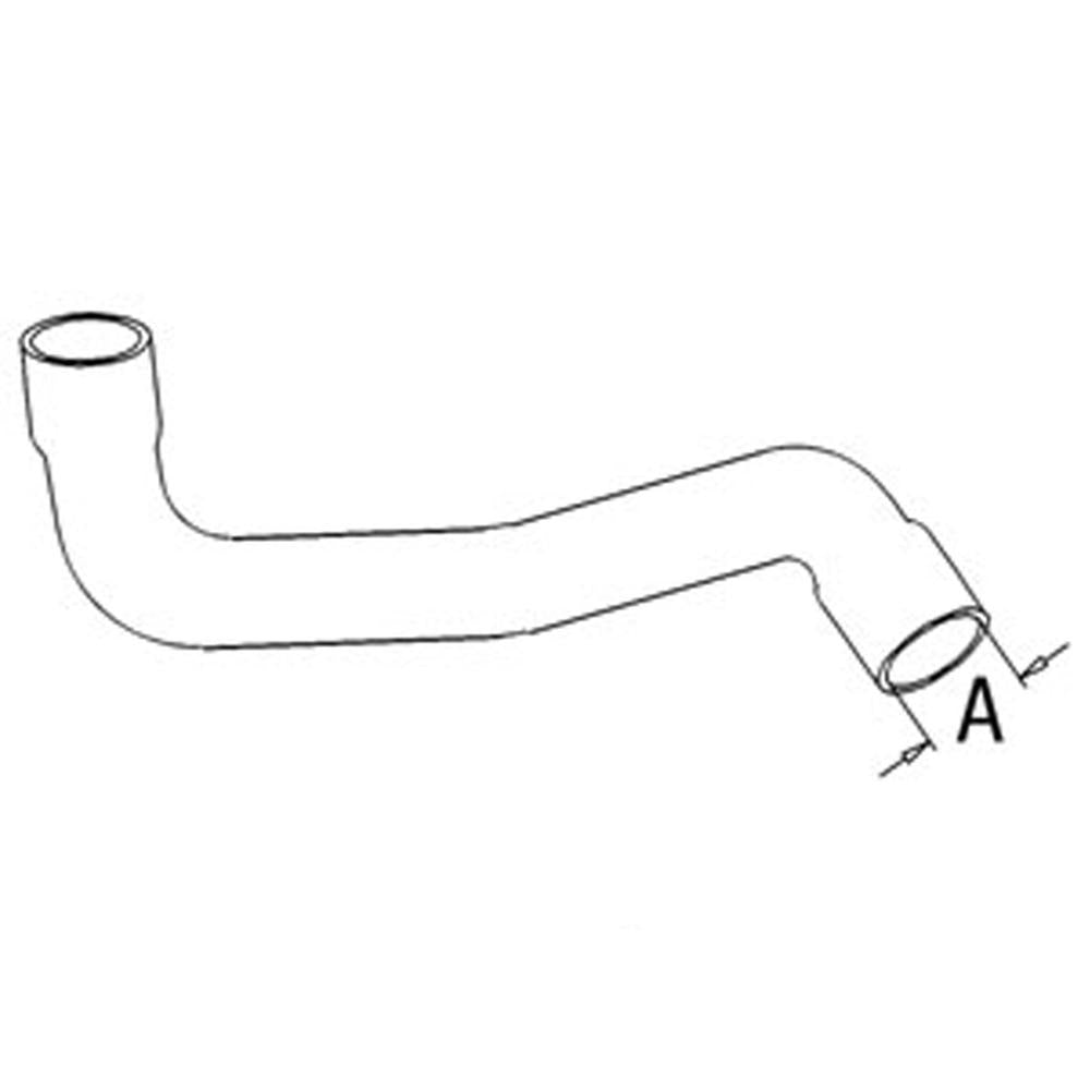 D8NN8286AA Fits Ford New Holland Tractor Lower Radiator Hose 750 755 75