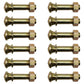 Qty 12: Wheel Stud w/ Washer & Nut  Fits Massey Ferguson Replaces 377749X1