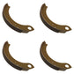 D9NN2218AA Two Pair (4 pcs.) Brake Shoes Fits Ford Tractors  2120, 2300, 2310,