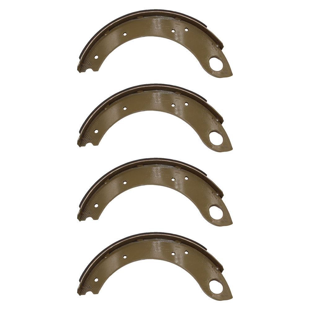 Set of 4 Fits Ford Brake Shoes with Lining Fits Ford/New Holland 335, 3600