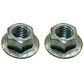 Qty. 2: Disc Mower Blade Nut
 Fits GEHL Replaces 125445