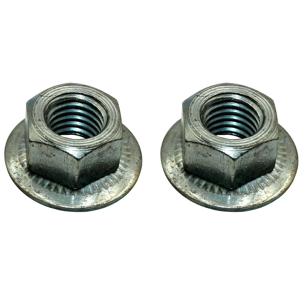 Qty. 2: Disc Mower Blade Nut
 Fits John Deere Replaces DC19996