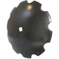 602-640671 Notched Disc Blade 20" x 9 Gauge w/ 1 Sq x 1-1/8 Sq Axle