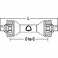 35" Complete PTO Driveline 1-3/8" 6 Spline w/ QD Both Ends 14006135 Farmer Bob's