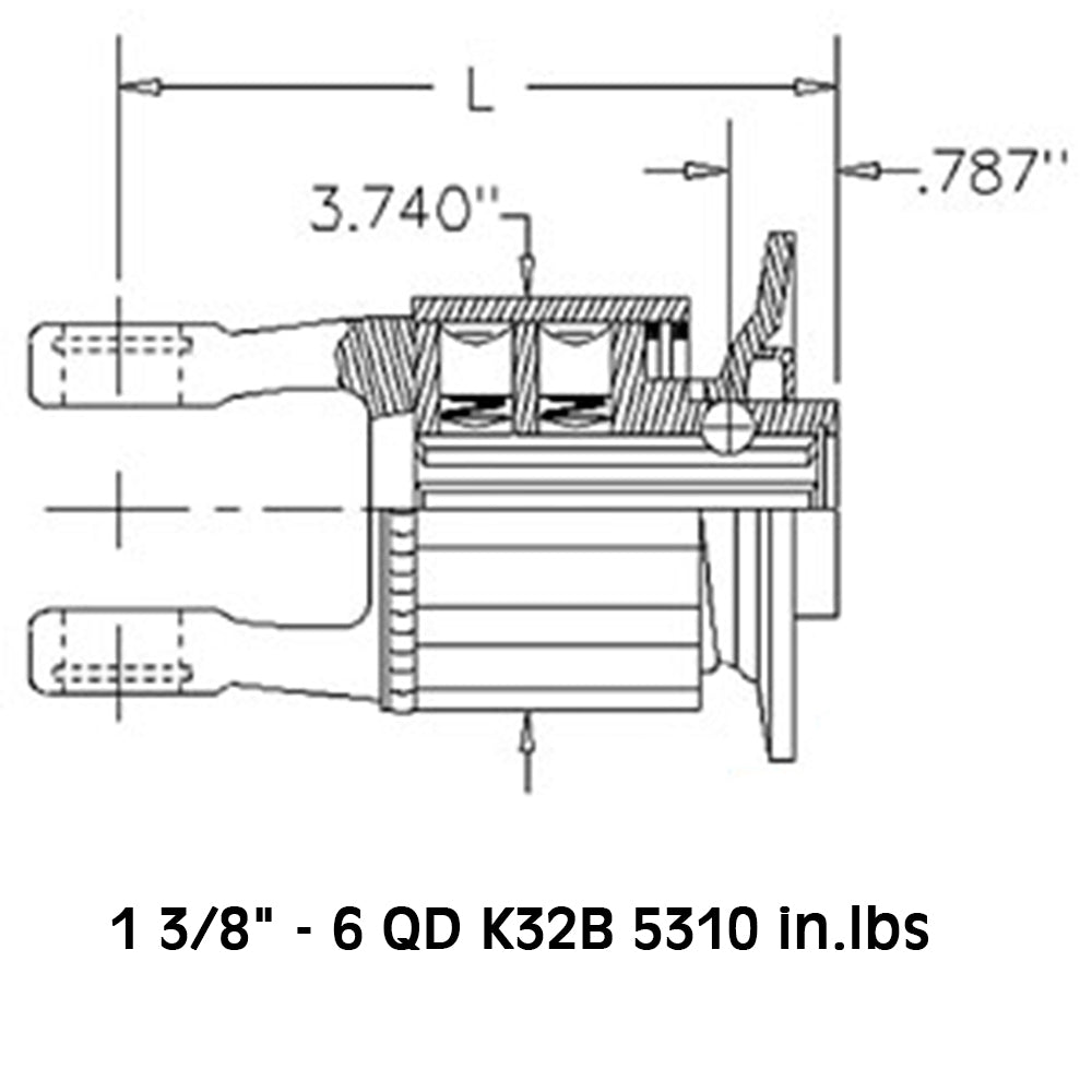 W359660-A Radial Pin Clutch for Walterscheid 2200