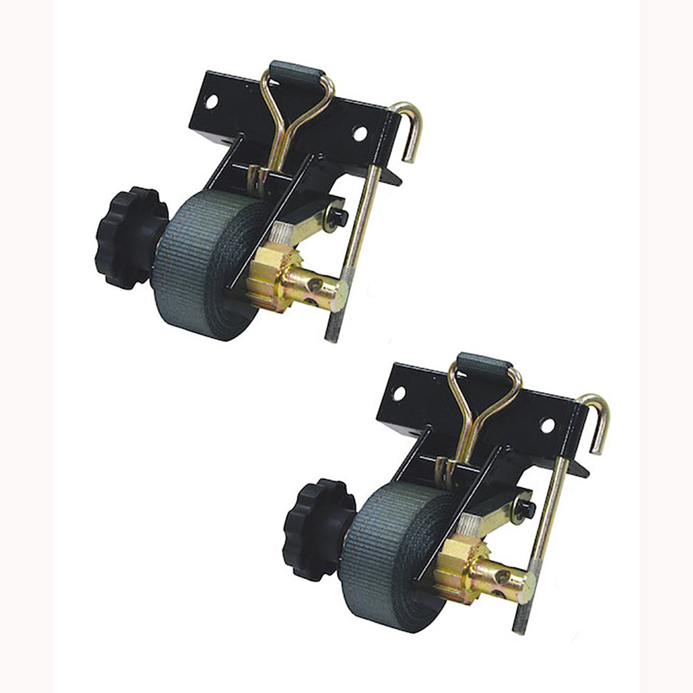 1-1/2 Inch Ratchet Tie Downs for Square Mount Ladder Racks 5480005