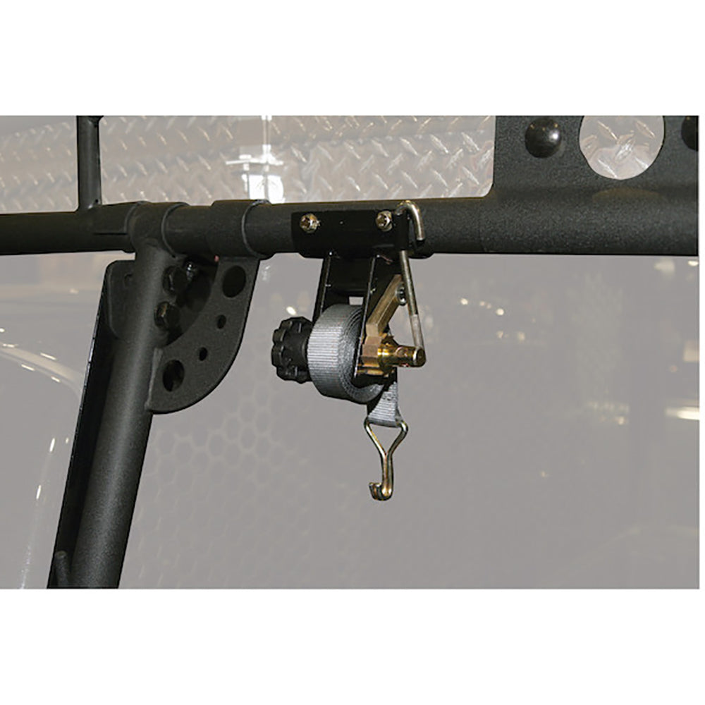 (2) Retractable Ratchet Tie Down Cargobuckle System Cargo Buckle F18800 G3