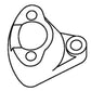 E0NN3N442BA Radius Rod Socket Fits Ford Tractor 8N, 9N, 2N, NAA, 600, 800+