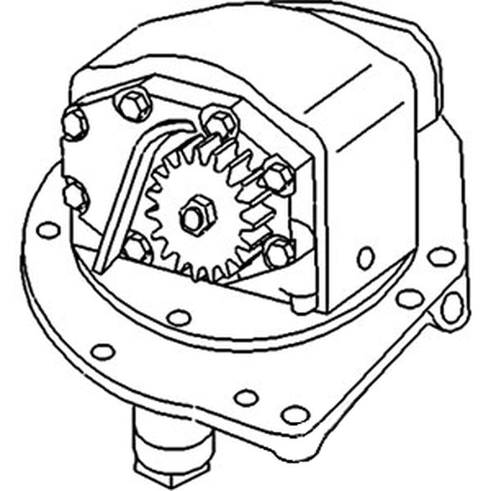 Hydraulic Pump Fits Universal Products Replaces A606434