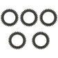 5 OLIVER PTO CLUTCH DISCS SUPER 55, 2-44, 550