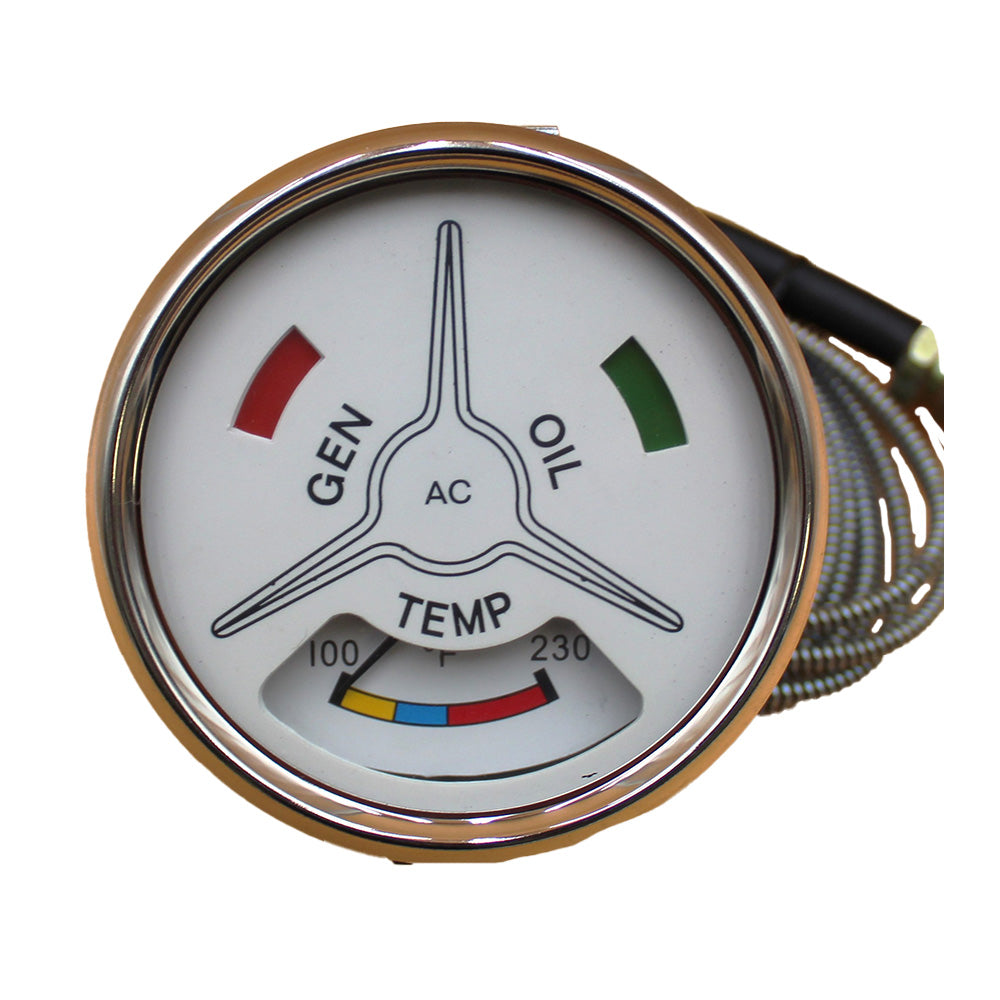 TEMPERATURE GAUGE Replaces E1ADDN10849, Fits Fordson POWER MAJOR, SUPER MAJOR