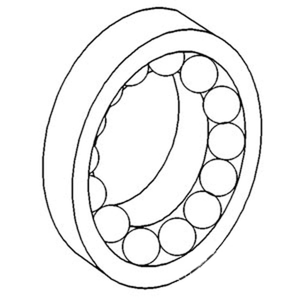 Lower Steering Shaft Race Bearing Fits Ford/New Holland Replaces 81717463