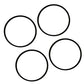 AMK102 Four cylinder liner sealing rings 37D1857 For Leyland 3DL 344 4DM Tractor