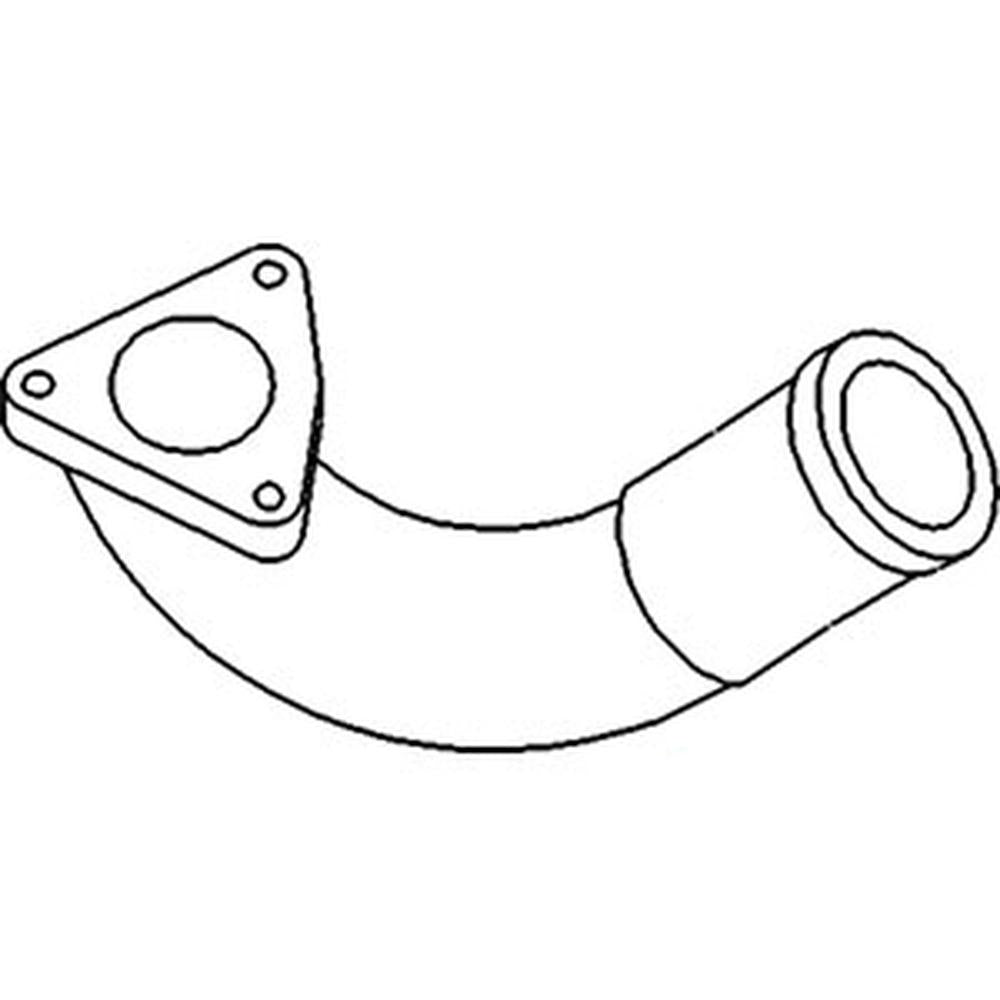 Exhaust Elbow Fits Ford/New Holland Replaces 81796352