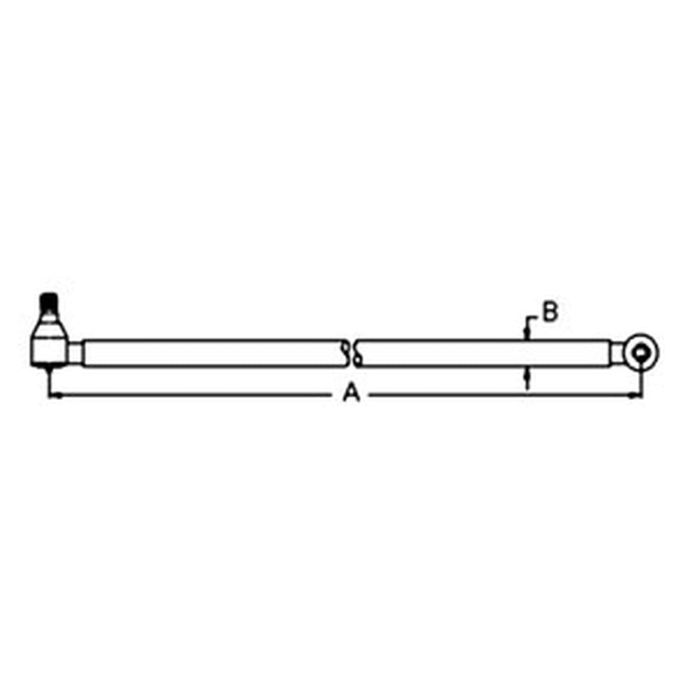 E1NN3304BA Drag Link Fits Ford New Holland 2310 234 2610 2810 2910 334 335