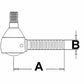 Tie Rod End Fits Massey Ferguson 35 Fits Ford TW5 8530 8630 TW15 TW35 E2NN3289BA
