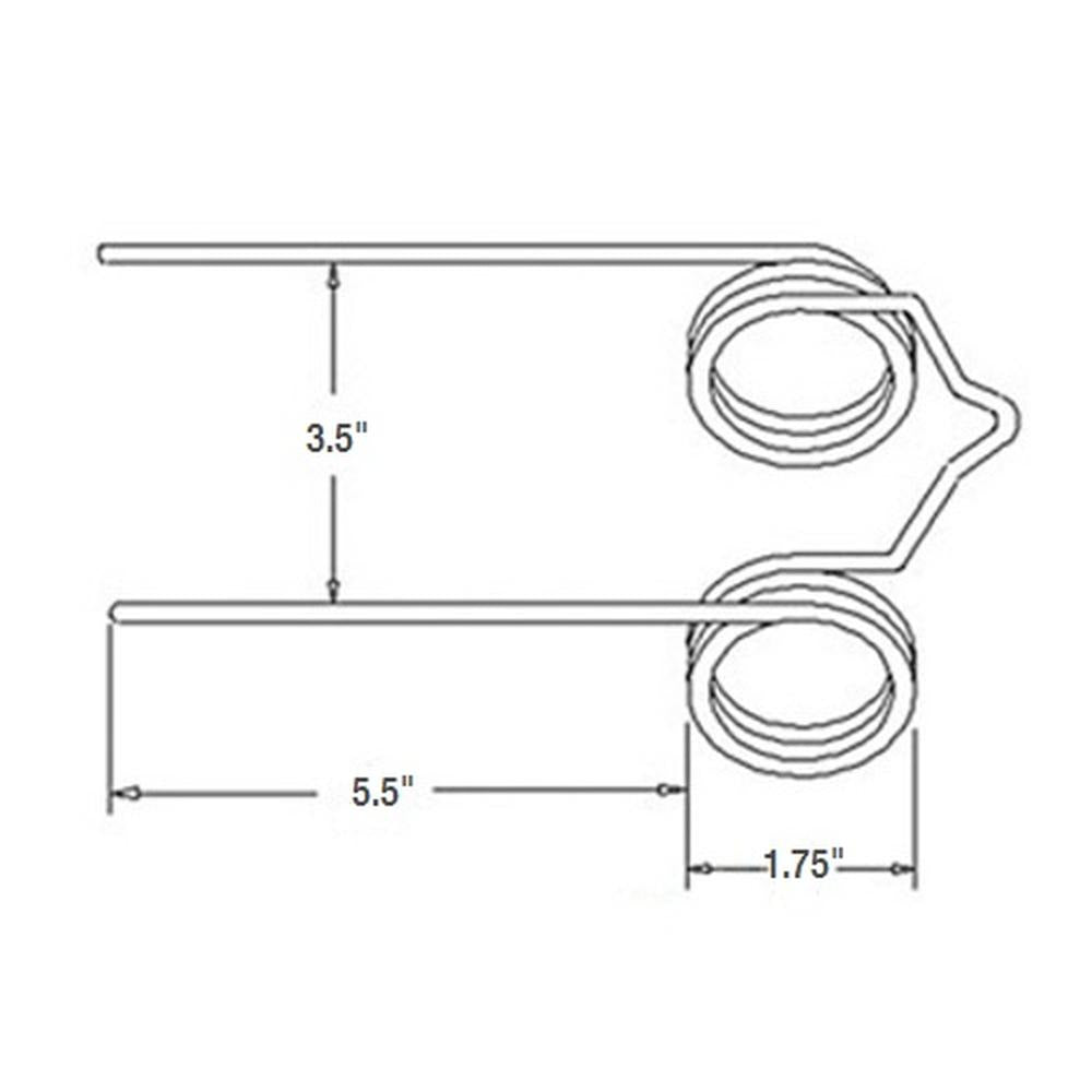 Rake Tooth Fits John Deere Replaces 96JD2E
