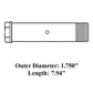Front Axle Pin Fits Ford/New Holland Replaces C5NN3127C