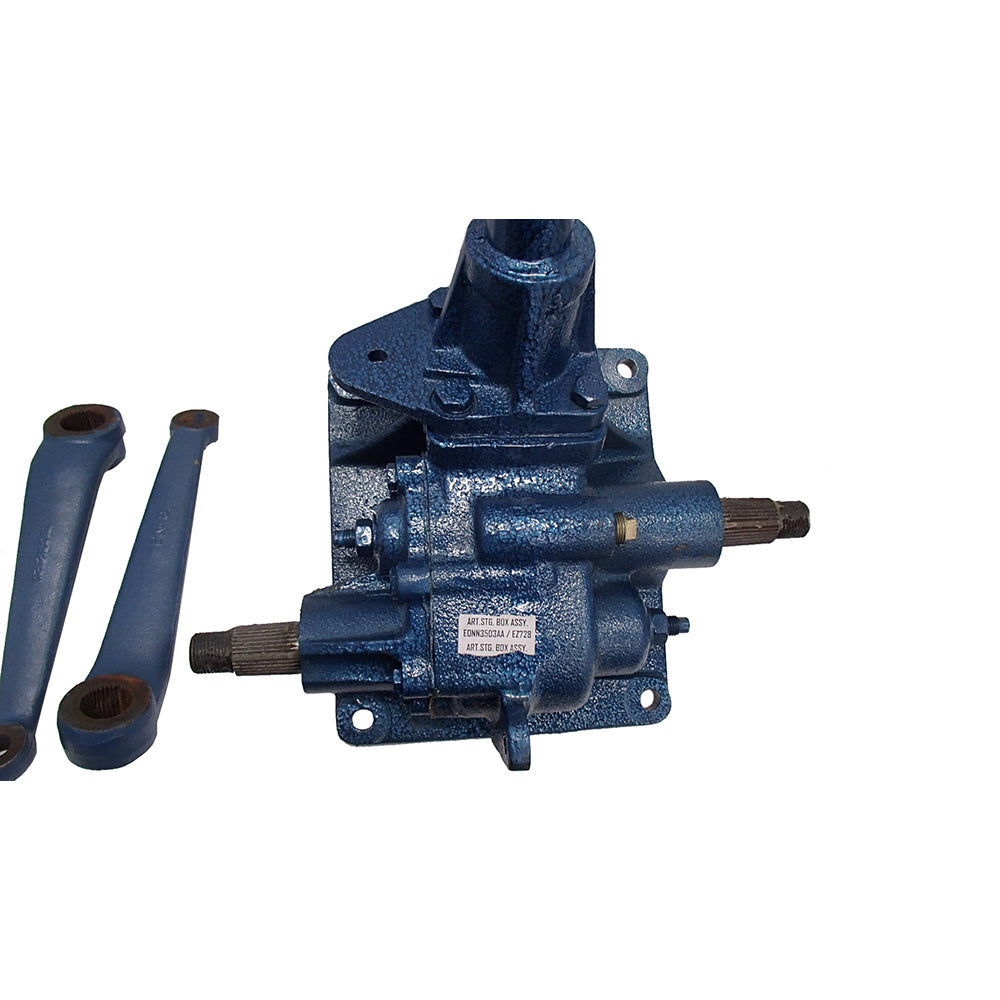 Steering Gear Assembly with Arms Fits Ford/New Holland Replaces E0NN3503AA