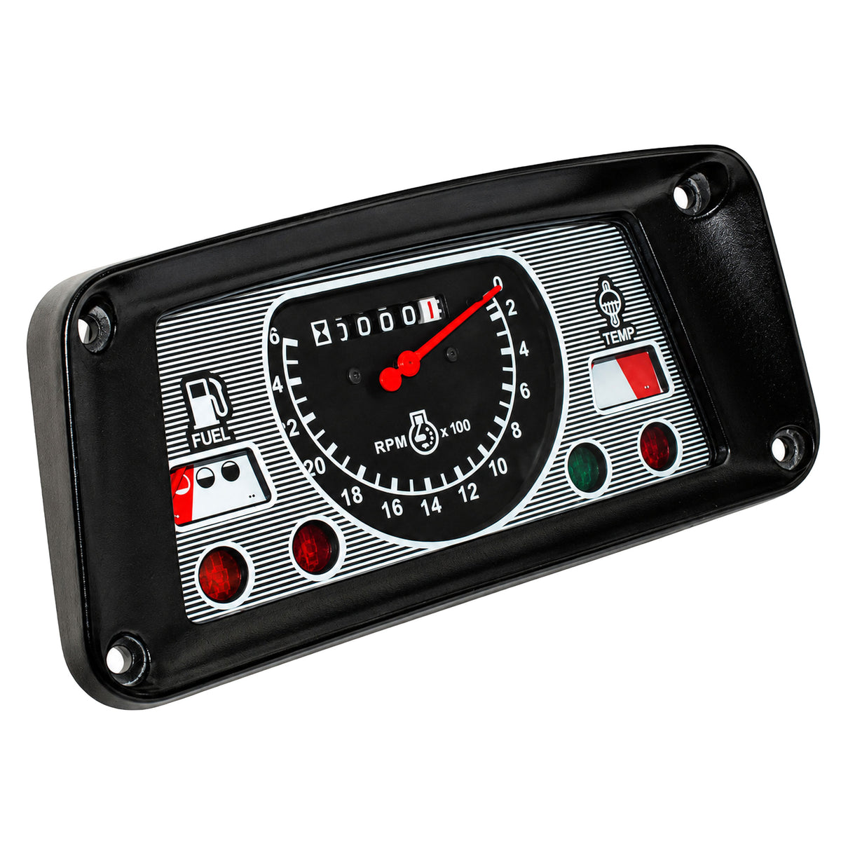 Cluster Assembly Gauge (Hour Meter above Needle) Fits Ford/New Holland