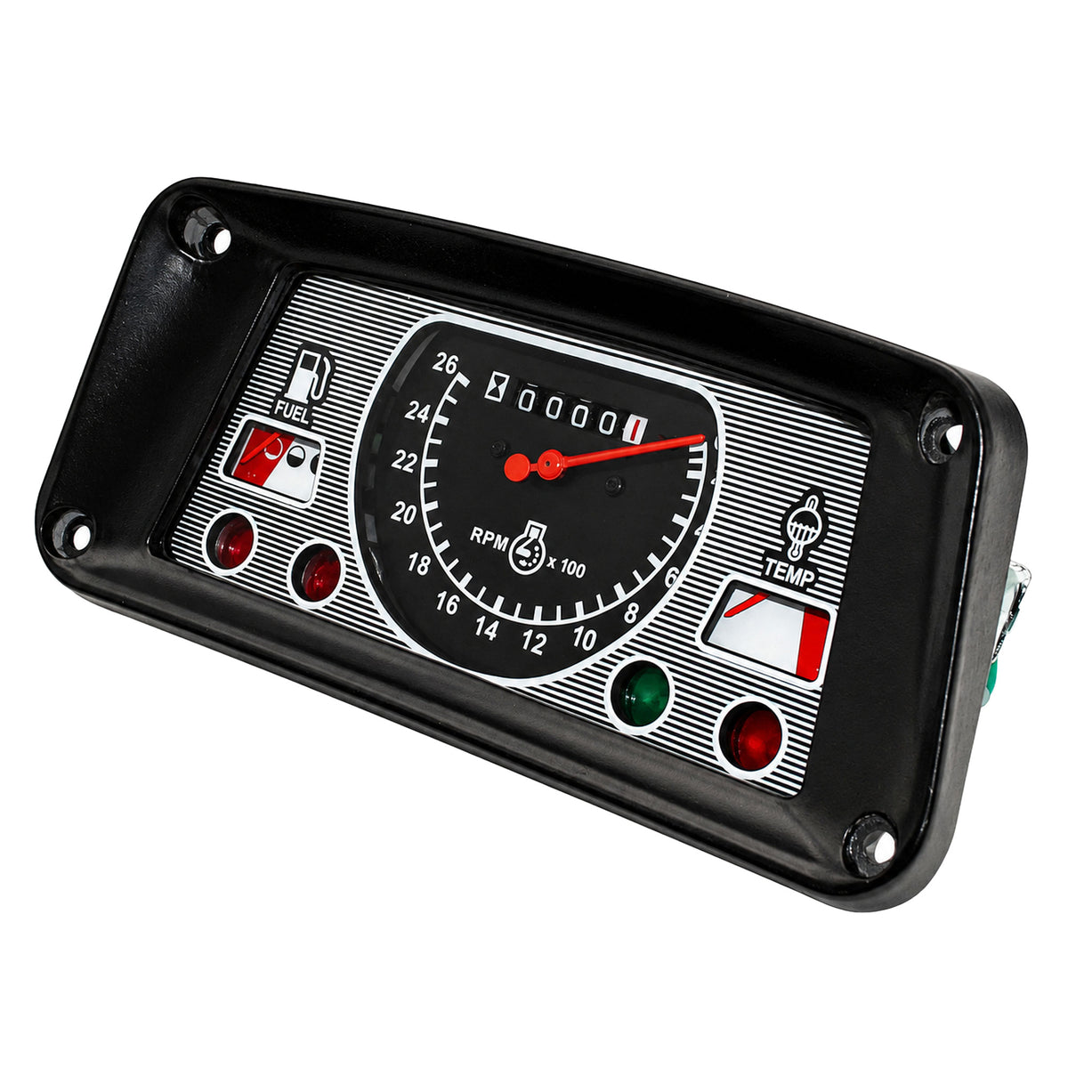 Cluster Assembly Gauge (Hour Meter above Needle) Fits Ford/New Holland
