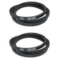 (2) E60212 Clean Grain Elevator Belt Fits John Deere 3300 4400 6620 7700