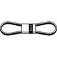 E63036 New Swather Windrower Knife Drive Belt Fits John Deere 1380 1424 2280 +