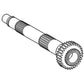 E6NN7111AA Countershaft Fits Ford/New Holland 5000 5600 5610 5610S 7710 564
