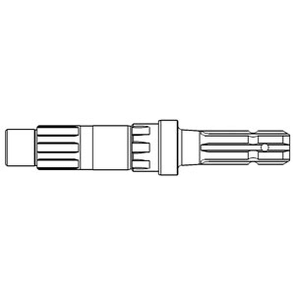 Shaft E6NNB728AA Fits Ford New Holland Ts90 Tv140 Tv145 Tw10 TW15 Tw20 Tw25 TW5