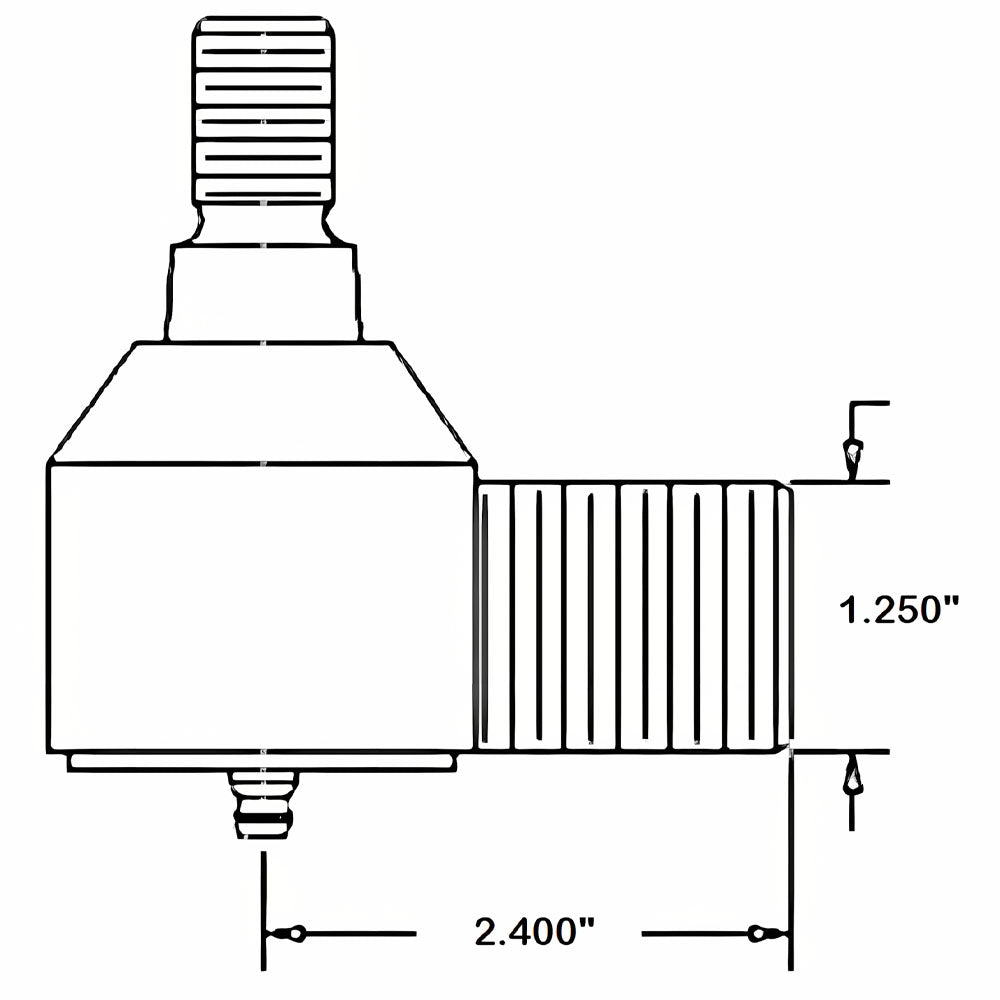 E7NN3N981AA Cylinder End - LH Fits Ford 4830 5030 3430 4630 3320 3930