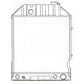 Radiator with Cooler (rear fittings) Fits Ford/New Holland Replaces 83993346