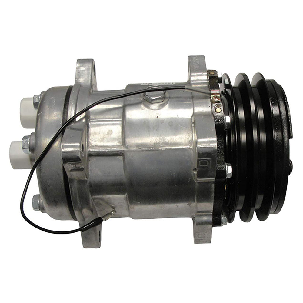 E8NN19D629AA AC Compressor Sanden Style With Clutch Fits Ford New Holland TW15 +