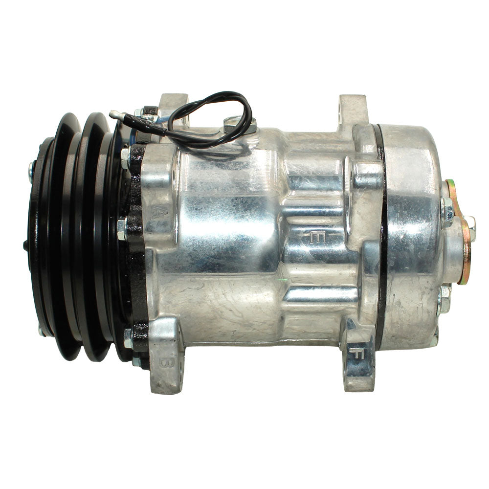 E8NN19D629AA AC Compressor Sanden Style With Clutch Fits Ford New Holland TW15 +