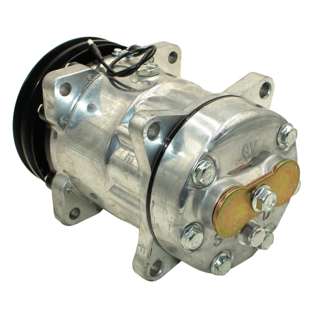 E8NN19D629AA Compressor Sanden Style Fits Ford/New Holland 7110 7740 ++ Tractors