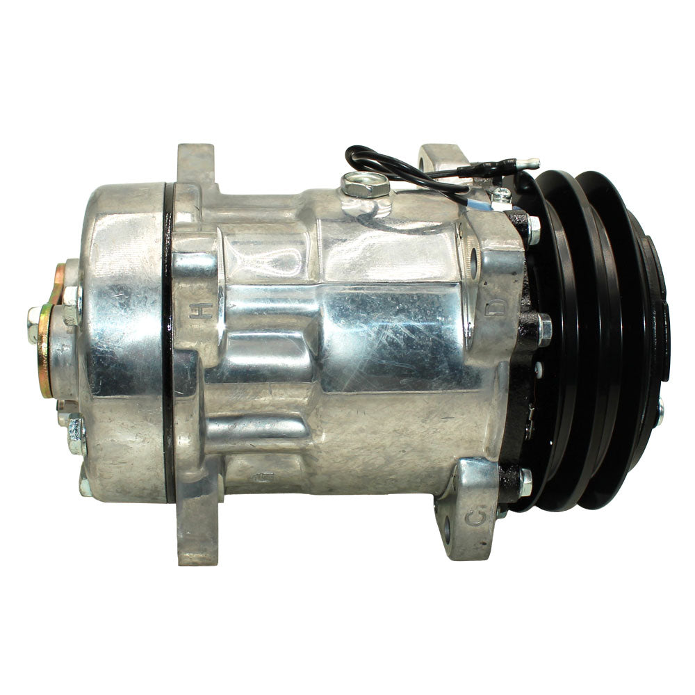 E8NN19D629AA AC Compressor Sanden Style With Clutch Fits Ford New Holland TW15 +