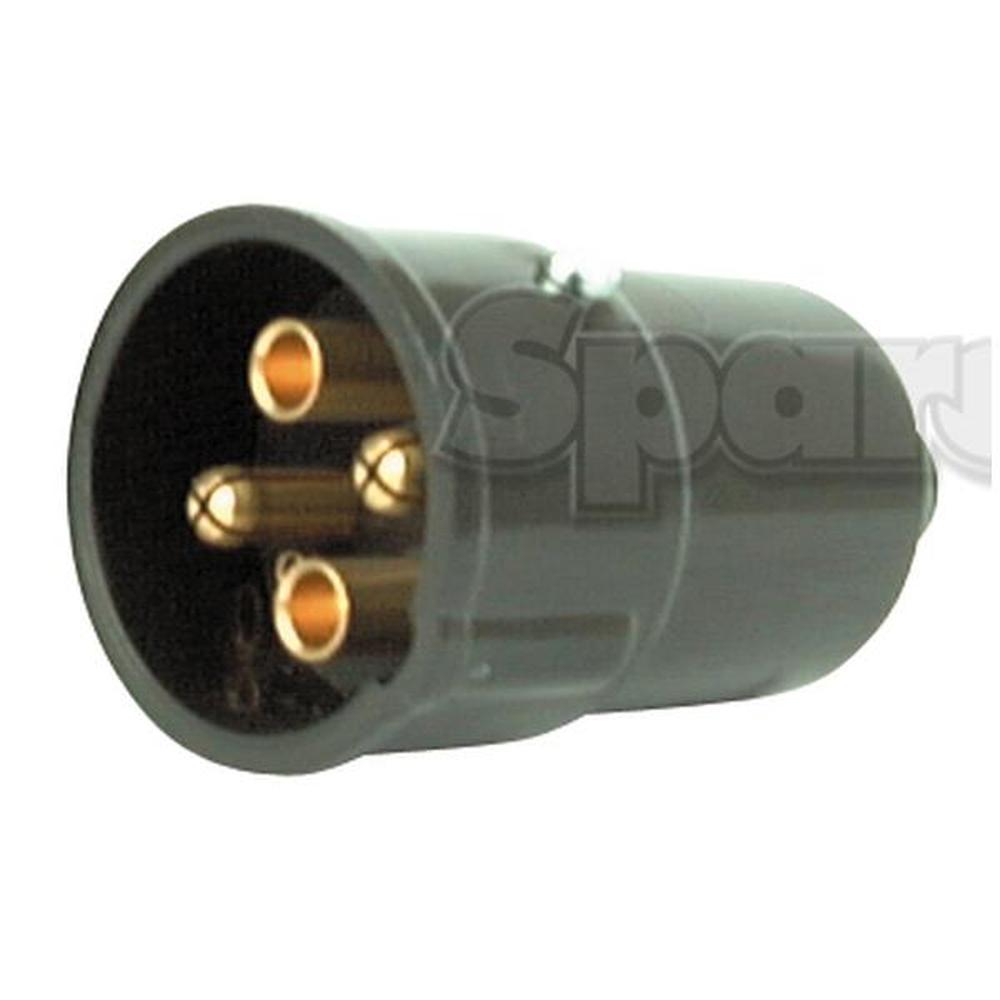 S.56470 4-Pin Auxiliary Male Socket (Plastic) - Fits Hella LTD 8JA001920001 +