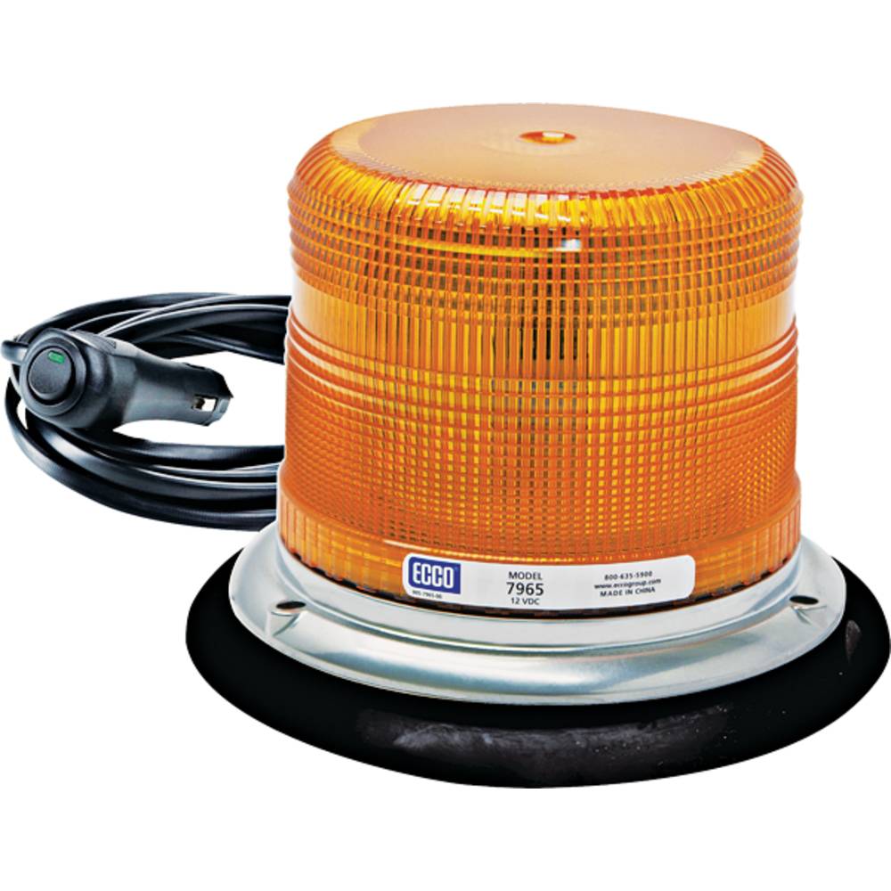 6950A Amber LED Safety/Warning Light Assembly 124 mm x 165 mm 11 Flash Patterns